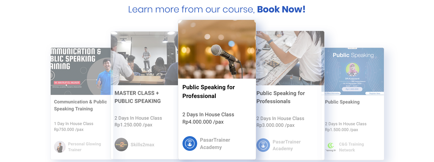 Program-program public speaking di www.pasartrainer.com